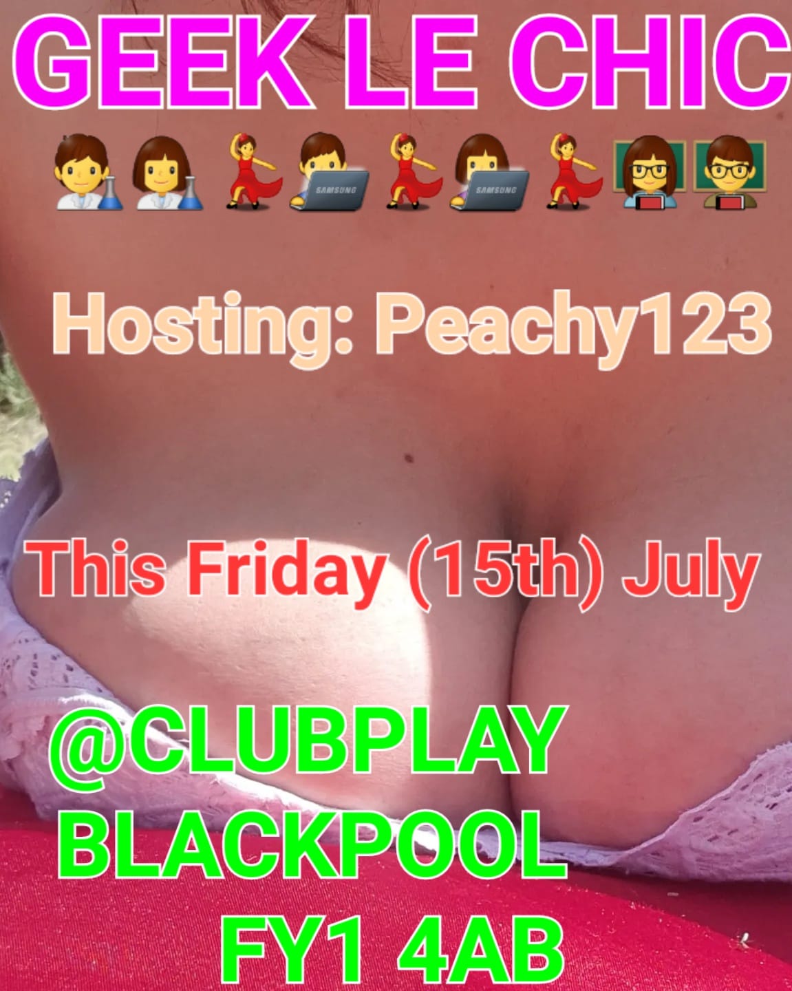 Fantasy Island - GEEK LE CHIC- Friday 15th July - Club Play - 8pm till 3am
