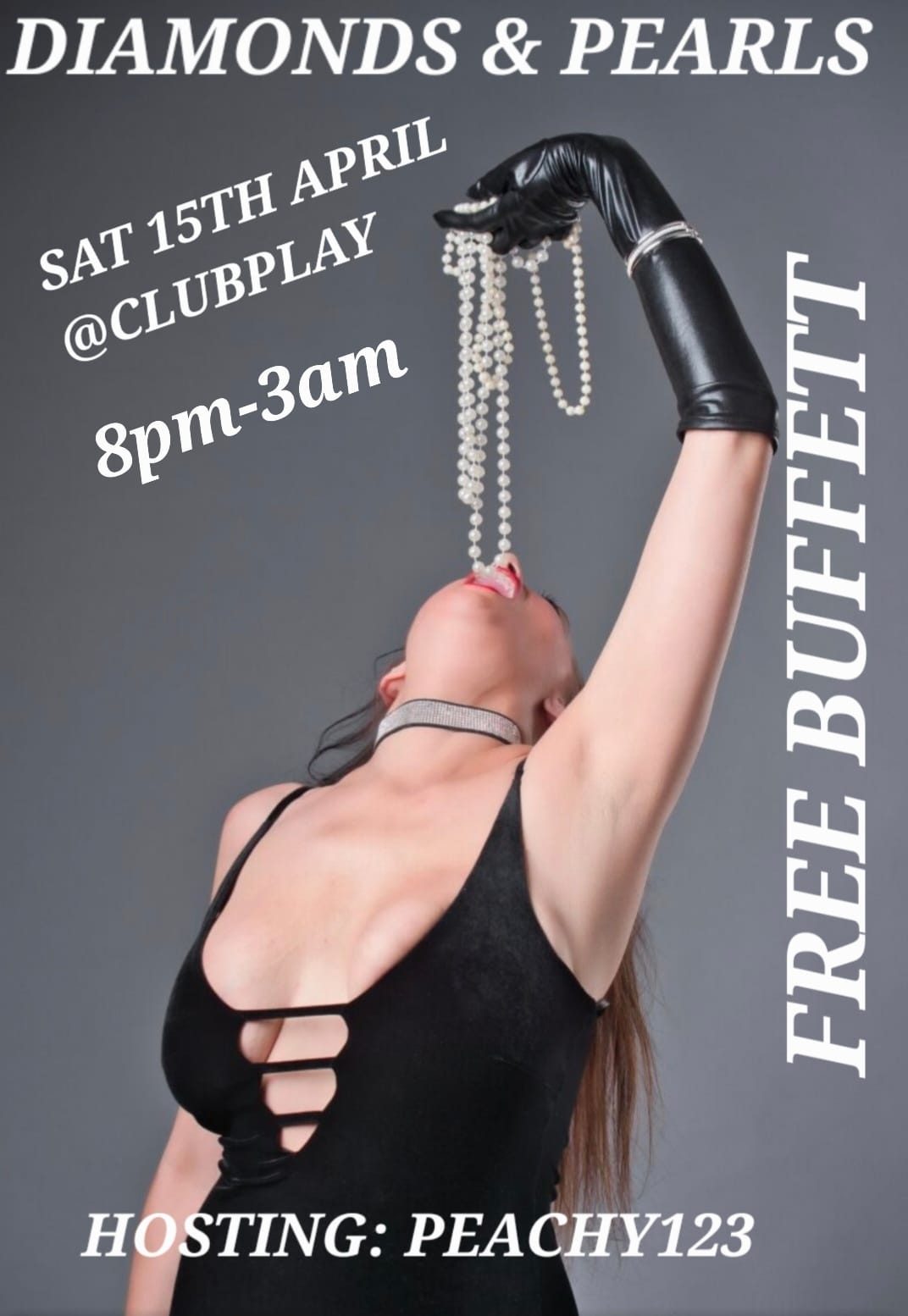 Diamonds and Pearls - Sat 15th April - 8pm till 3am CLUB PLAY - FREE ENTRY FOR SINGLE LADIES