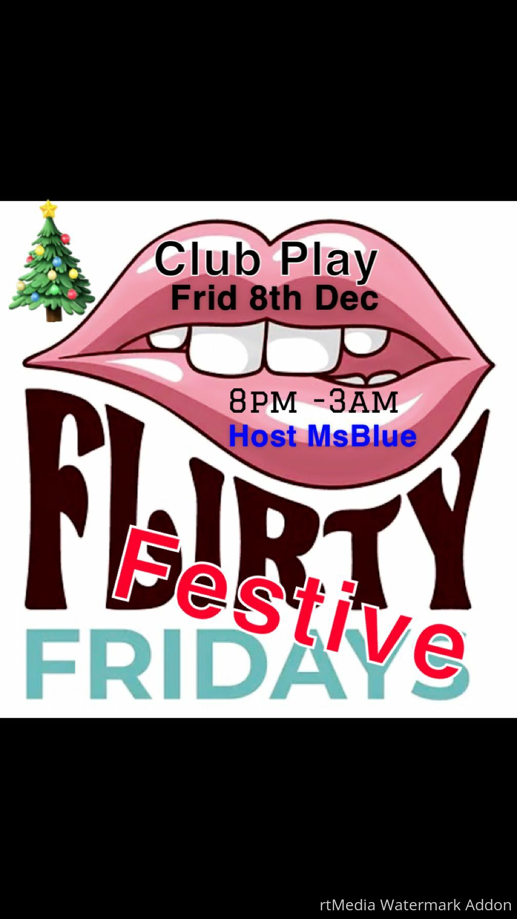 *FESTIVE FLIRTY FRIDAY*- Frid 8th Dec- 8pm-3am @ CLUB PLAY