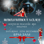 ✨️🎄🪩🎅Club Play Presents Rebels Without A Claus -Saturday 13th December 8pm - 3am ✨️