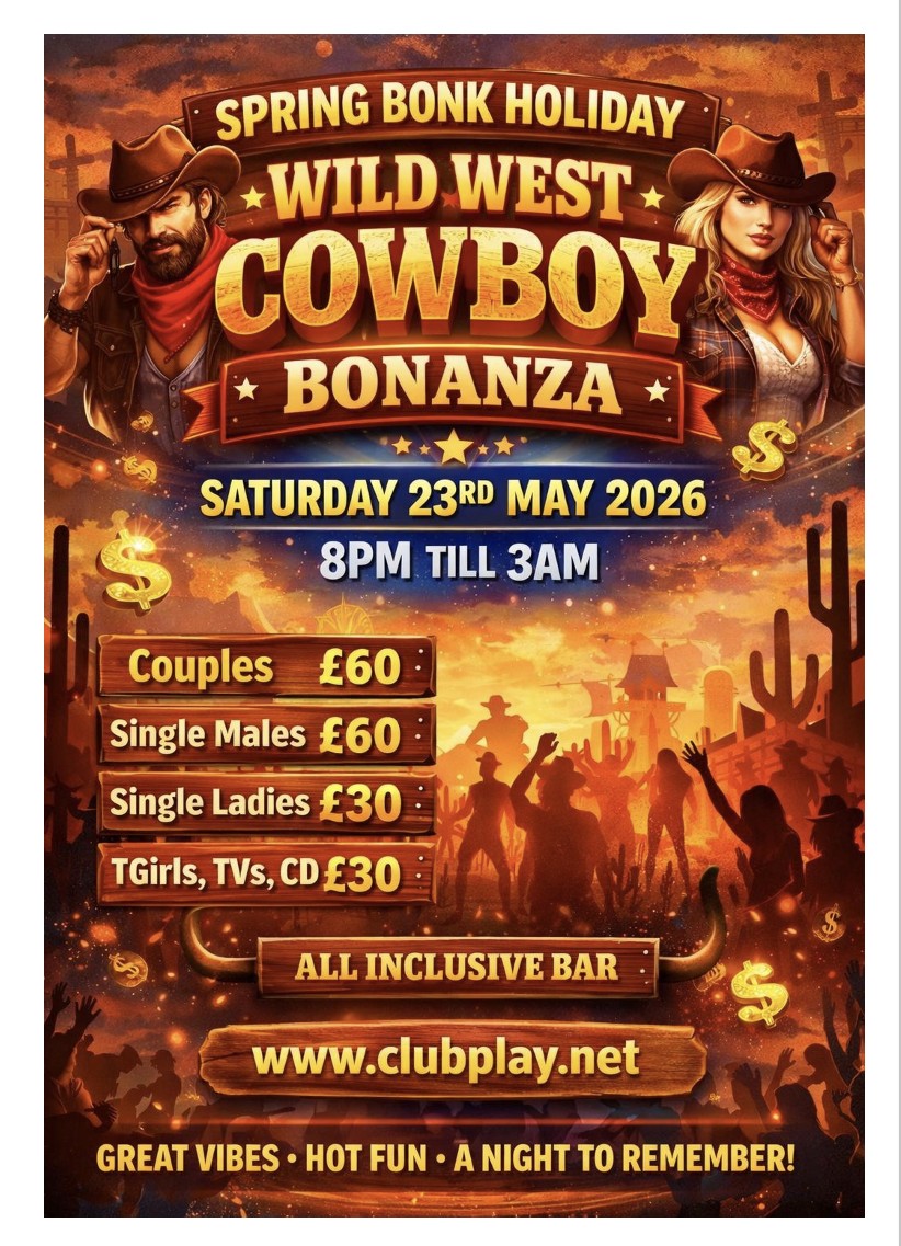 🤠 Wild West Cowboy Bonanza 23rd May 🔥 SPRING BONK HOLIDAY SATURDAY 🔥