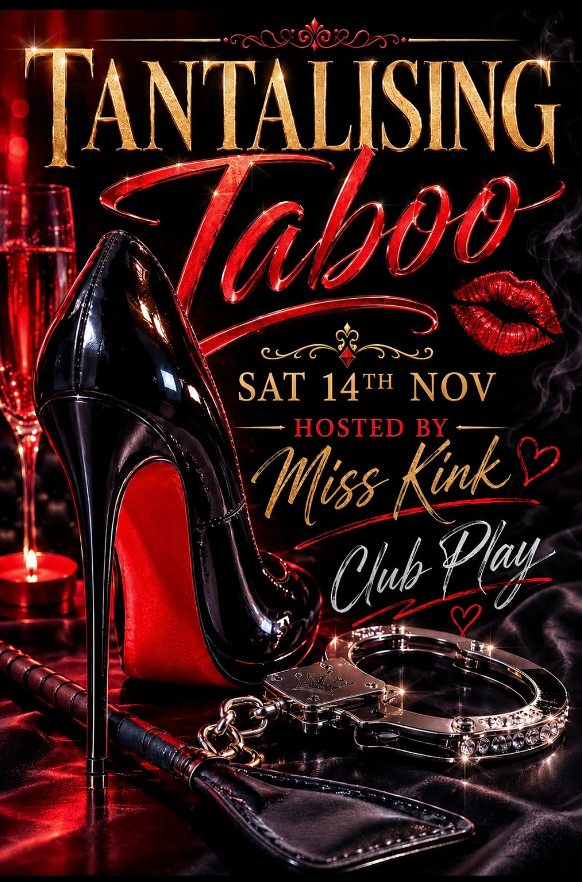🖤Tantalising Taboo 🖤Sat 14th November @ Club Play - Blackpool 8pm-3am