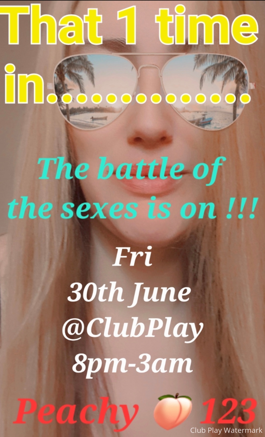 THAT 1 TIME IN ........ FRI 30TH JUNE- CLUB PLAY - 8PM TILL 3AM